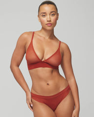 SIERRA REDWOOD - Triangle Mesh Bralette