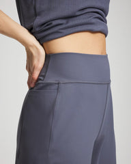 EARL GRAY - High-Waist Wide-Leg Pants