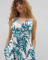 PALM PERFECT G COCONUT - Goddess Maxi Bra Dress