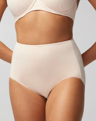 PALE SAND - High-Waist Brief Panty