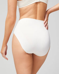 IVORY - Modern Brief Panty with Lace