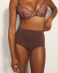 MOCHA - High-Waist Cheeky Panty
