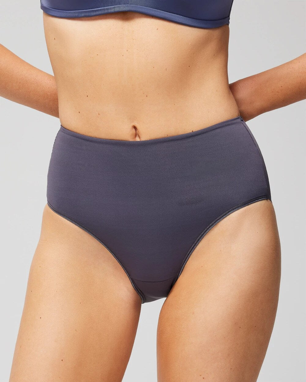 GRAY INK - Tummy Modern Brief Panty
