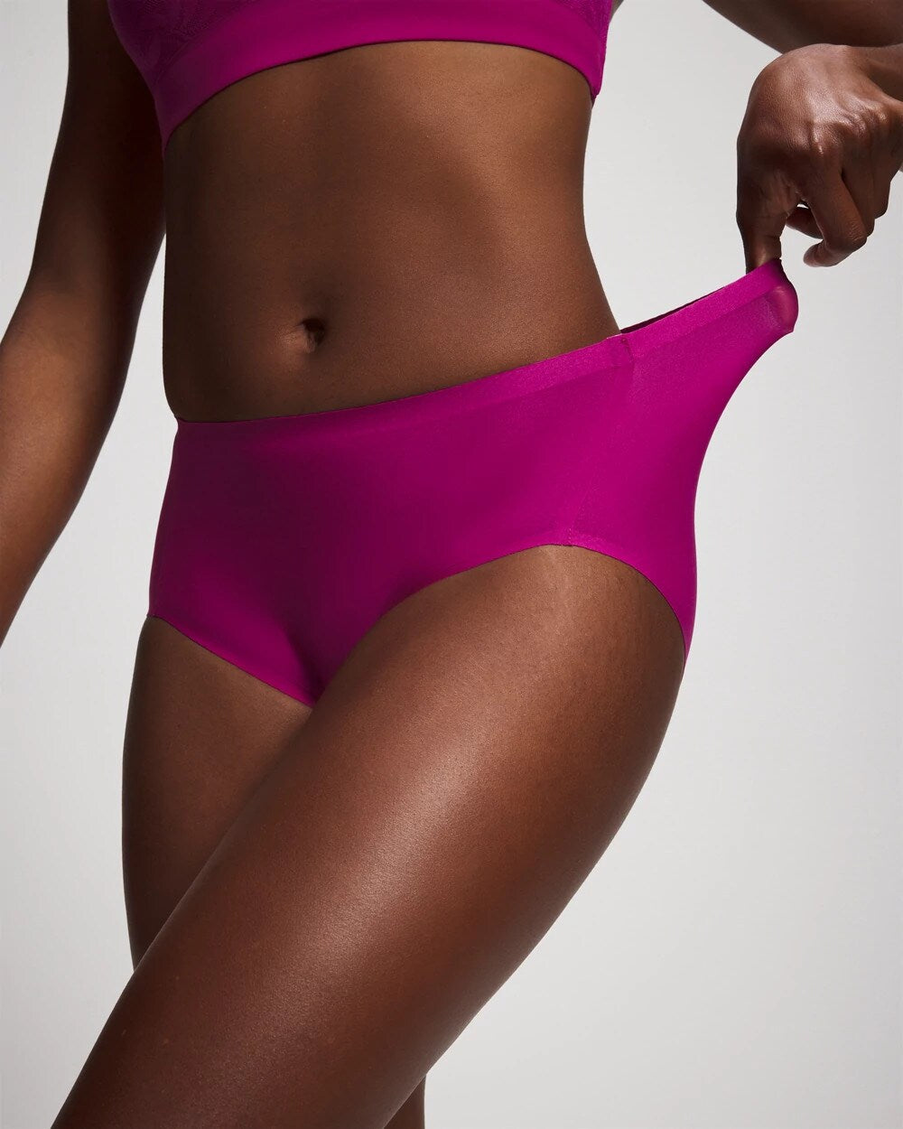 MAGENTA ORCHID - Enbliss Soft Stretch Modern Brief Panty