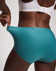 CERULEAN TEAL - Soft Stretch Modern Brief Panty