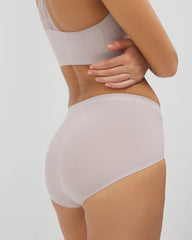 GRAY GLASS - Enbliss Soft Stretch Modern Brief Panty