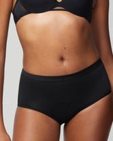 BLACK - Cotton Modern Brief Panty