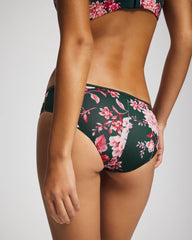 COTTAGE FLORAL MINI GREEN - Cheeky Hipster Panty