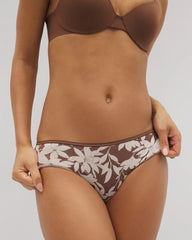 FLAMENCO FLORAL MINI LATT - Cheeky Hipster Panty