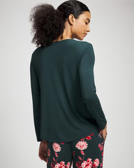 GREEN JOLIE - Classic Long Sleeve Pajama Top