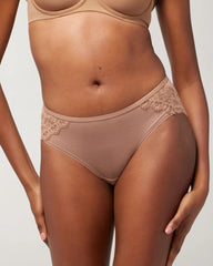 WARM SIENNA - Hipster Panty with Enchanting Lace