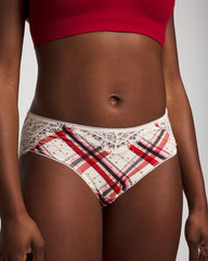 TARTAN TEXTILE M CHAMP - Lace Hipster