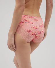 PARTY LIKE A FLOCK STAR M - Lace Hipster