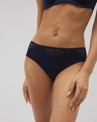 NIGHTFALL NAVY - Lace Hipster