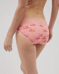 PARTY LIKE A FLOCK STAR M - Hipster Panty with Enchanting Lace