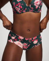 COTTAGE FLORAL MINI GREEN - Hipster Panty