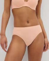 PEACH PARFAIT - Seamless Rib Hipster Panty