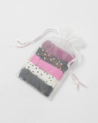 HEARTBREAKER MULTIPACK - Hipster Panty with Enchanting Lace 5 Pack