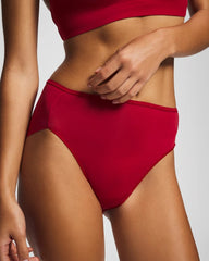 PAINT THE TOWN RED - Edge High-Leg Panty
