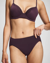 PLUM PERFECT - High-Leg Brief Panty