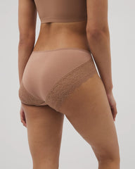 WARM SIENNA - High-Leg Panty with Enchanting Lace