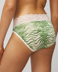 INTO THE GROOVE MINI WS - High-Leg Panty with Enchanting Lace