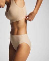 WARM AMBER - Soft Stretch High Leg Panty