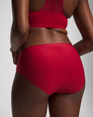 PAINT THE TOWN RED - Soft Stretch High Leg Panty