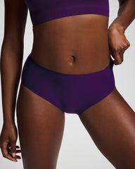MAJESTIC PURPLE - Soft Stretch High Leg Panty