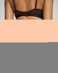 CHOC PLUM W DTM FOIL - Embraceable High-Leg Brief Panty with Super Soft Signature Lace