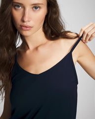 NIGHTFALL NAVY - V-Neck Pajama Cami