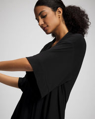 BLACK - Pajama Cardi