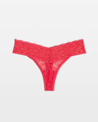 HEARTS DESIRE - Thong Panty with Enchanting Lace