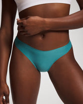 CERULEAN TEAL - Soft Stretch Thong Panty