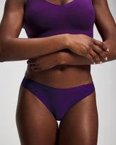 MAJESTIC PURPLE - Soft Stretch Thong Panty