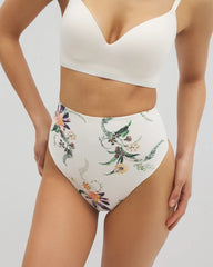 PARADISE PLUMES D M CHAMP - Tummy High-Waist Thong Panty