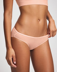PEACH PARFAIT - Mesh Back Bikini Panty