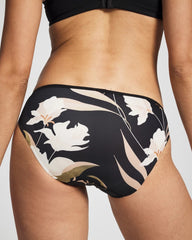 MYSTIC BLOOMS MINI BLACK - Edge Bikini Panty