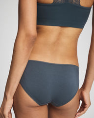 PETROL - Bikini Panty with Lace