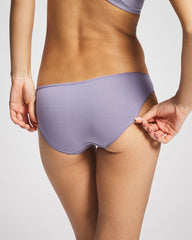 LAVENDER CLOUD - Bikini Panty with Lace