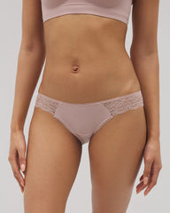 ADOBE ROSE - Bikini Panty with Lace