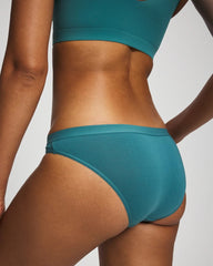 CERULEAN TEAL - Cotton Bikini Panty