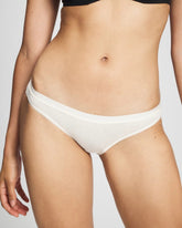 HEATHER ECRU - Cotton Bikini Panty