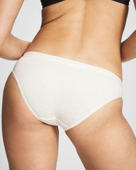 HEATHER ECRU - Cotton Bikini Panty