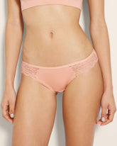 PEACH CLAY - Bikini Panty with Enchanting Lace