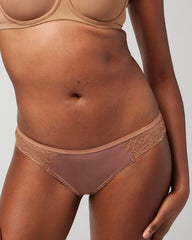 WARM SIENNA - Bikini Panty with Enchanting Lace