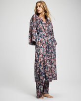 PETAL MOSAIC PETROL - Long Robe