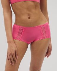 CAMELLIA ROSE - Lace Boyshort Panty