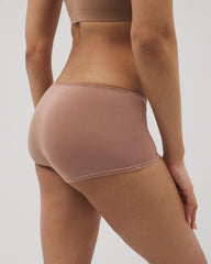 WARM SIENNA - Lace Boyshort Panty