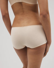 PALE SAND - Lace Boyshort Panty